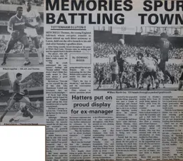 Match Report: Tottenham Hotspur vs Luton Town FC (4th Oct 1986)
