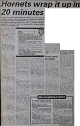 Match Report: Luton Town FC vs Watford (26th Dec 1986)
