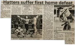 Match Report: Luton Town FC vs Watford (26th Dec 1986)