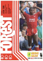 Programme: Nottingham Forest vs Luton Town FC (28th Dec 1987)