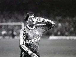 Les Sealey celebrates keeping his former club at bay and securing a win on the road for the Town