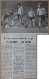 Match Report: Liverpool vs Luton Town FC (26th Jan 1987)