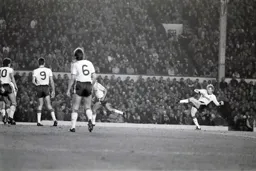 Ashley Grimes shoots with his trusty left foot