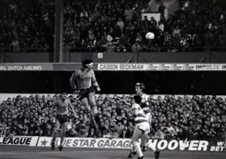 Steve Foster`s header towards goal comes to nothing
