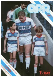 Programme: Queens Park Rangers vs Luton Town FC (4th Feb 1987)