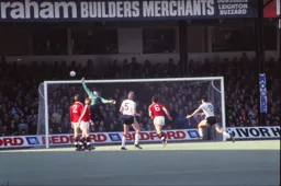 The Town were well worth the win with Bailey kept busy in the United goal, here keeping Newell out