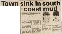 Match Report: Southampton vs Luton Town FC (24th Mar 1987)