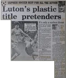 Match Report: Luton Town FC vs Tottenham Hotspur (28th Mar 1987)