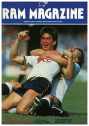 Programme: Derby County vs Luton Town FC (15th Aug 1987)