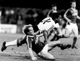 Mark Stein pictured here set up his brother Brian for the Town's winner in the 4th minute and our defence was once again rock solid