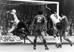 Harford's goal was a typical far post header to add to a goal apiece from the Stein brothers