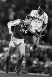 Brian Stein had a quieter day but his time against Arsenal was still to come this season