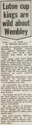 Match Report: Luton Town FC vs Stoke City (1st Mar 1988)