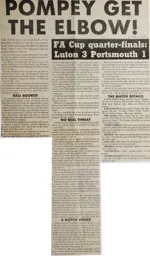 Match Report: Luton Town FC vs Portsmouth (12th Mar 1988)