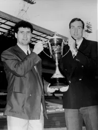 The pre match went well Fozzie got his hands on the cup with Reading captain Martin Hicks