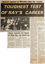 Match Report: Newcastle United vs Luton Town FC (2nd Apr 1988)