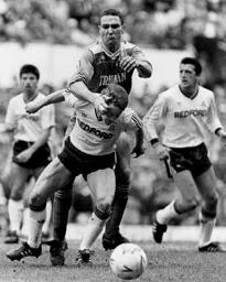 Another example of Jones' football prowess in what became a day to forget