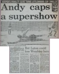 Match Report: Luton Town FC vs Arsenal (24th Apr 1988)