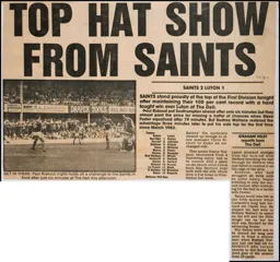 Match Report: Southampton vs Luton Town FC (10th Sep 1988)