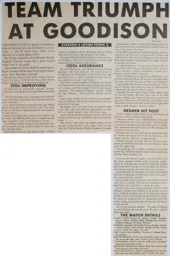 Match Report: Everton vs Luton Town FC (24th Sep 1988)