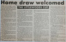 Match Report: Leeds United vs Luton Town FC (2nd Nov 1988)