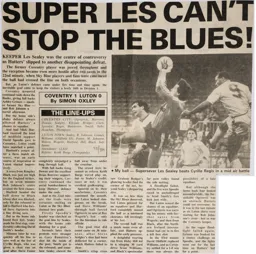 Match Report: Coventry City vs Luton Town FC (12th Nov 1988)