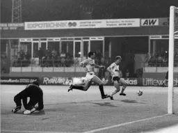 David Oldfield scores Town`s second goal