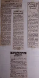 Match Report: Derby County vs Luton Town FC (10th Dec 1988)