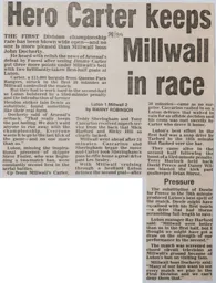 Match Report: Luton Town FC vs Millwall (11th Mar 1989)