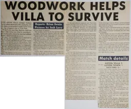 Match Report: Aston Villa vs Luton Town FC (1st Apr 1989)