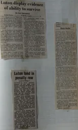 Match Report: Luton Town FC vs Derby County (29th Apr 1989)