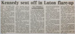 Match Report: Luton Town FC vs Wimbledon (23rd Sep 1989)