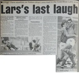 Match Report: Millwall vs Luton Town FC (28th Oct 1989)