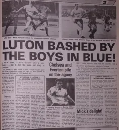 Match Report: Luton Town FC vs Chelsea (30th Dec 1989)