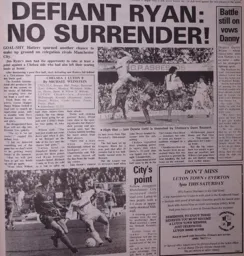 Match Report: Chelsea vs Luton Town FC (7th Apr 1990)