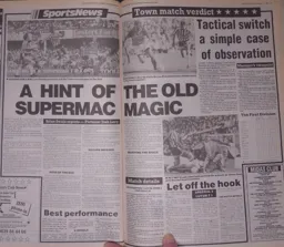 Match Report: Southampton vs Luton Town FC (1st Sep 1990)