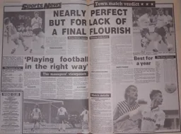 Match Report: Luton Town FC vs Coventry City (22nd Sep 1990)