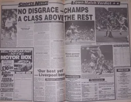 Match Report: Liverpool vs Luton Town FC (10th Nov 1990)
