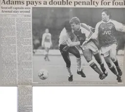 Match Report: Luton Town FC vs Arsenal (8th Dec 1990)