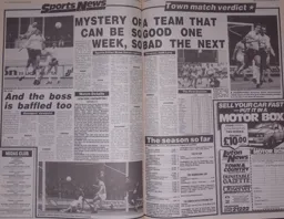 Match Report: Luton Town FC vs Southampton (12th Jan 1991)