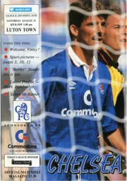 Programme: Chelsea vs Luton Town FC (31st Aug 1991)