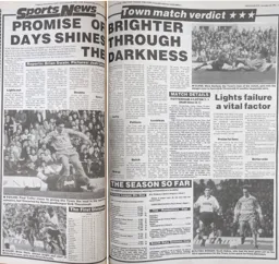 Match Report: Tottenham Hotspur vs Luton Town FC (16th Nov 1991)
