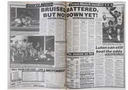 Match Report: Luton Town FC vs Wimbledon (4th Apr 1992)