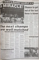 Match Report: Luton Town FC vs Manchester United (18th Apr 1992)