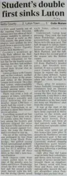 Match Report: Notts County vs Luton Town FC (2nd May 1992)