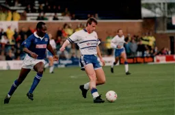 Steve Claridge on the front foot