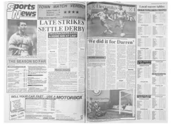 Match Report: Luton Town FC vs Watford (29th Nov 1992)