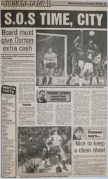 Match Report: Bristol City vs Luton Town FC (30th Jan 1993)