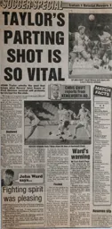 Match Report: Luton Town FC vs Bristol Rovers (20th Mar 1993)