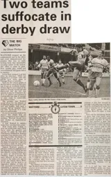 Match Report: Watford vs Luton Town FC (3rd Apr 1993)